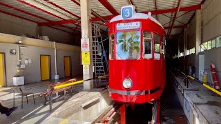 Tram Ride 🚋 Old Nostalgic Red Tram Ride in Antalya, Turkey. 2022