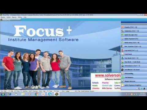 Focus Plus ERP software training video