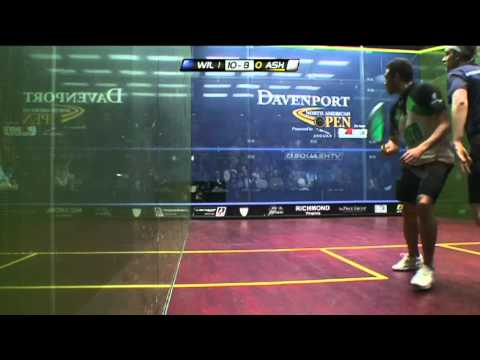 Squash : James Wilstrop v Ramy Ashour  Final Highlights: Davenport North American Open Squash 2012