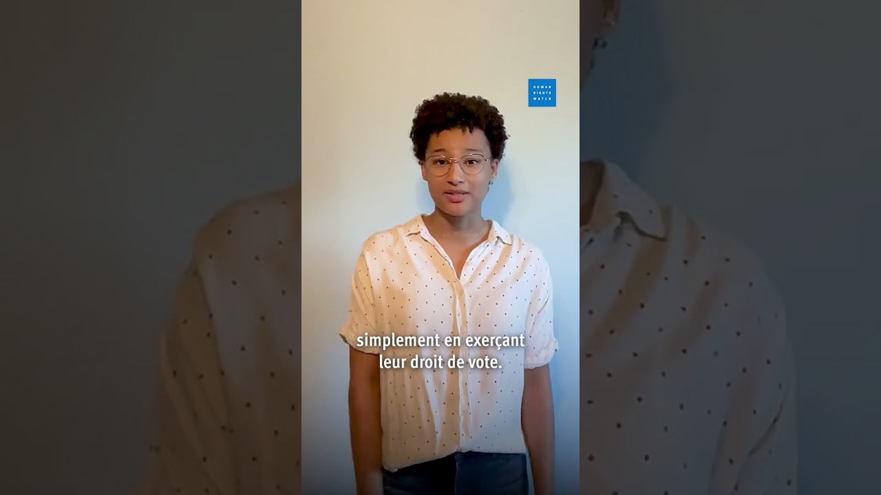 États-Unis : Tactiques d’intimidation préélectorales