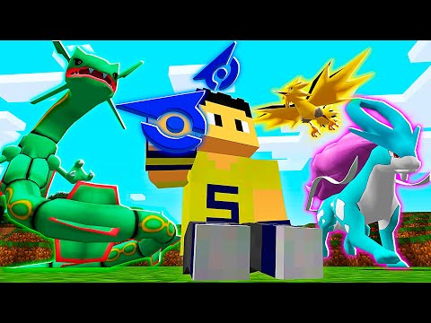 GERADOR DE POKEMON LENDÁRIO NO MINECRAFT! - Segara: Pokémon #23