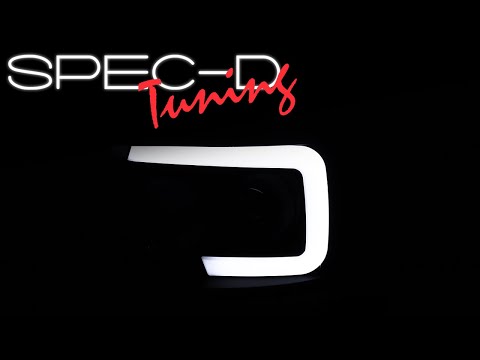 SPECDTUNING DEMO VIDEO: 2004-2008 FORD F150 PROJECTOR HEADLIGHTS