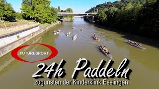 preview picture of video '24h Paddeln Esslingen 2014'