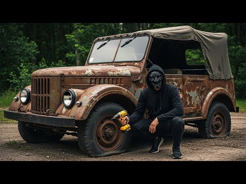 Restoring a Old Soviet Gaz-69 Jeep | Repair & Detailing Transformation | Restoration Videos