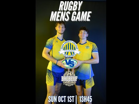 RSEQ Rugby Masculin: Brebeuf @ John Abbot [2023-10-01]