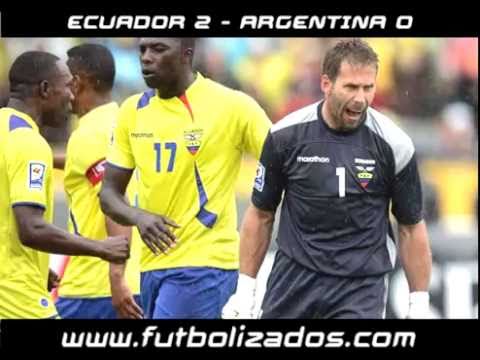 Ecuador 2 - Argentina 0. Eliminatorias Sudamericanas 2010.