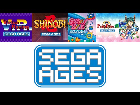 SEGA Ages | Virtua Racing, Shinobi, Fantasy Zone und Puyo Puyo 2 | XT Gameplay