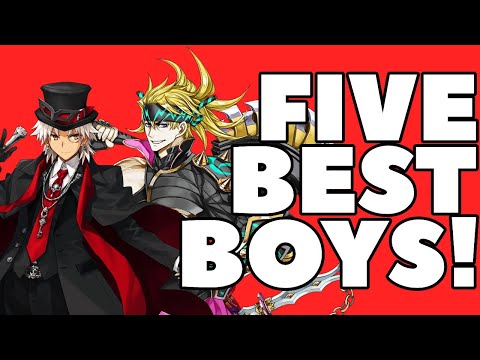 5 of FGO's Best Boys!