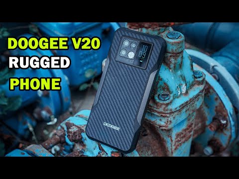 DOOGEE V20 Trailer - Amoled Display Dual 5G Rugged Phone