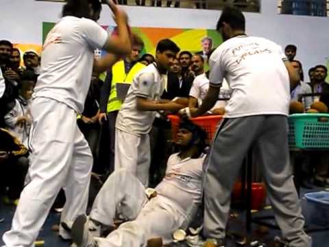 Guinness World Record - Most Coconut Smashed on Head with Baseball Bat in One minute..