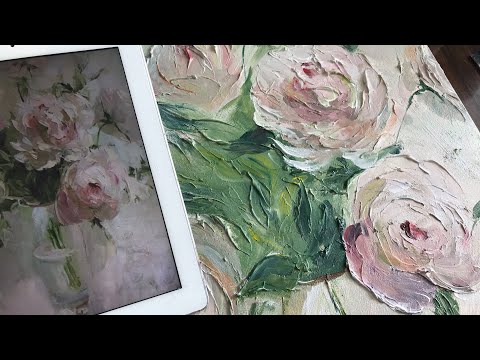 Часть 2. Мастер-класс «Интерьерная картина своими руками», фактурная паста.