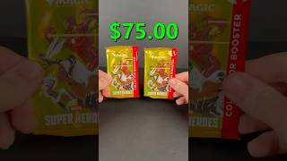 Opening 2 Marvel Super Heroes Collector Booster Packs #mtg #magicthegathering #mtgcommander