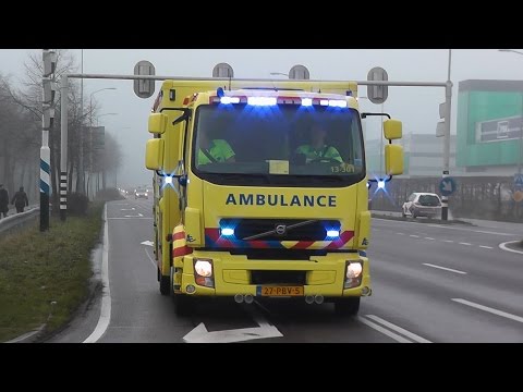 Mobile Intensive Care Unit 13-301 Met Spoed naar het Westfries Gasthuis Hoorn + Spoed Retour