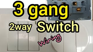 3 GANG SWITCH WIRING