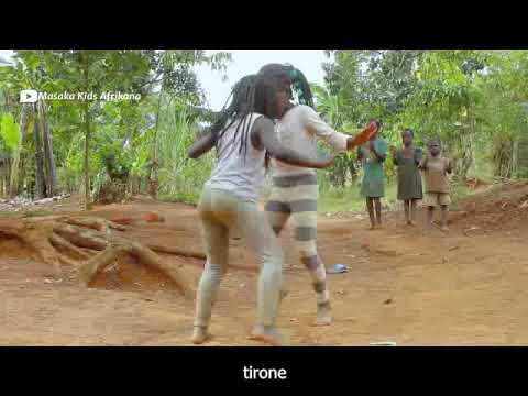 Masaka kids Africana Dancing Rosalina   BM ft Awilo Longomba