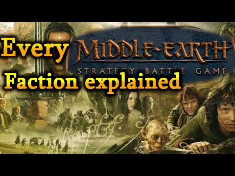 Every Faction in Middle Earth SBG Explained
