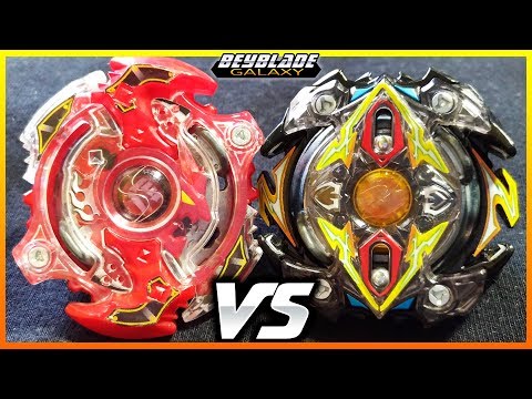Storm Spriggan .K.U vs Zillion Zeus .I.W - [Beyblade Burst] - ベイブレードバースト