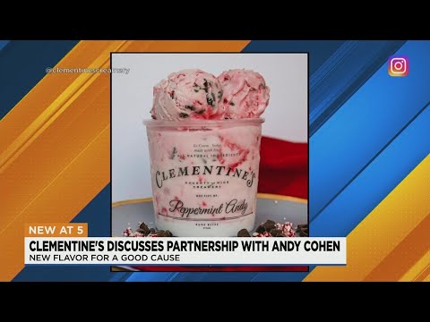 Clementine’s Creamery partners with Andy Cohen for new flavor