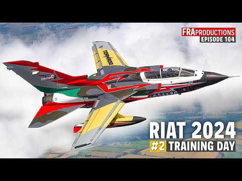 RIAT 2024 Training: Tornado, A4-N, F-35, F-18, F-15, Mirage ...