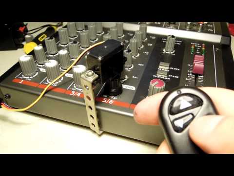 Zdalne sterowanie potencjometrem w mikserze