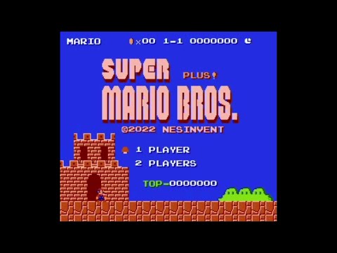 SMB Hack Longplay - Super Mario Bros Plus
