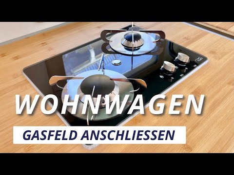 Klappt das??? Gaskochfeld einkleben und anschließen im Wohnwagen