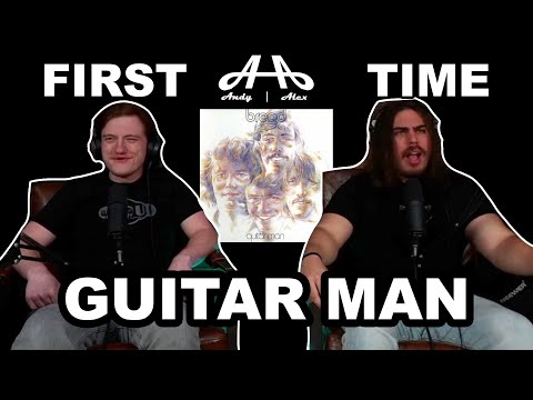 Guitar Man - Bread | Andy & Alex FIRST TIME REACTION!