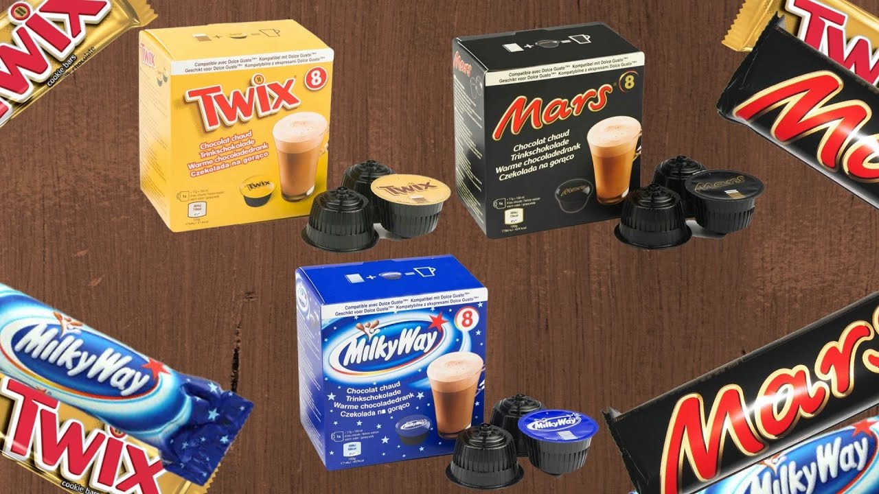 Making Mars / Twix / MilkyWay Hot Chocolate - Nescafe Dolce Gusto (Mini Me)