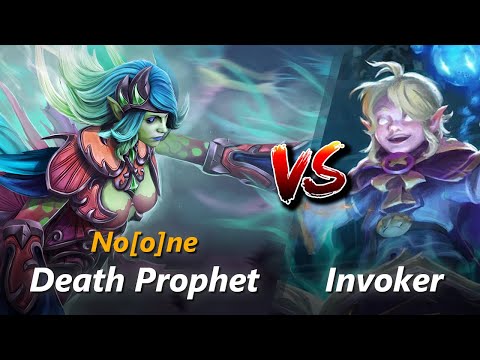 No[o]ne mid Death Prophet vs Invoker | First 10 minutes