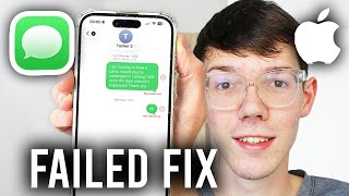 How To Fix Messages Failed To Send On iPhone - Step By Step