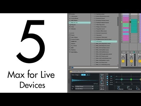 5 Max for Live Devices in 5 Minutes!