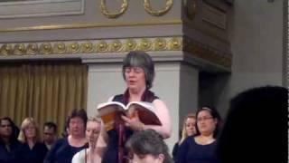 Jenny Perkins and the All Souls Choir live - He was despised, Handel's Messiah