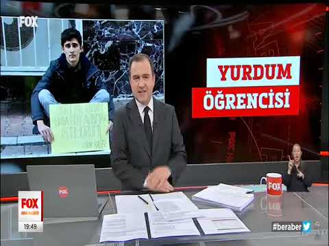Genel Başkanımız Kadem Özbay, üniversite öğrencilerinin yaşadığı yurt problemini Fox Tv Ana haberde değerlendirdi. | EĞİTİM İŞ