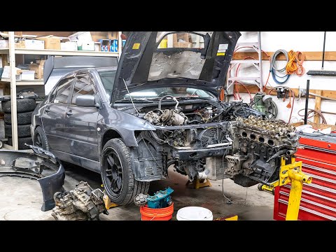 Rebuilding a Neglected Evo IX