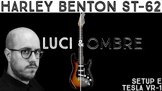 Video thumbnail for Luci e Ombre - Harley Benton ST-62 SB - Setup e Pickup Tesla VR-1 by Liuteria Marcellan