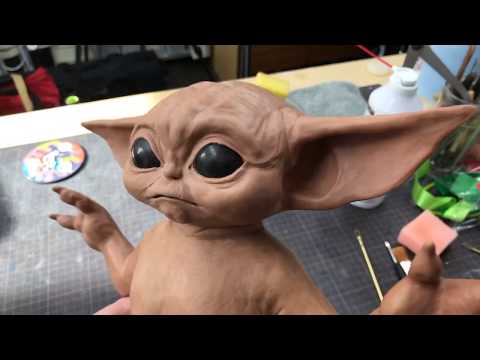 Screen Accurate Baby Yoda Sculpt - pre-mold teaser