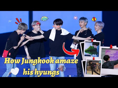 How BTS Jungkook amaze his hyungs (방탄소년단 정국) | Army's safe haven