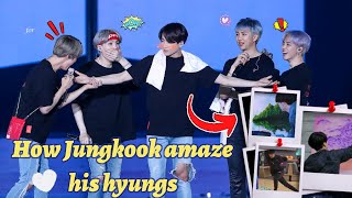 How BTS Jungkook amaze his hyungs (방탄소년단 정국) | Army's safe haven