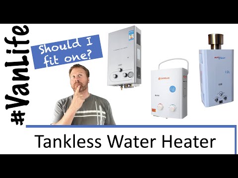 Tankless water heaters - Non Room Sealed - Campervan instant water heater