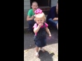 Jayda Walking Around The Yard