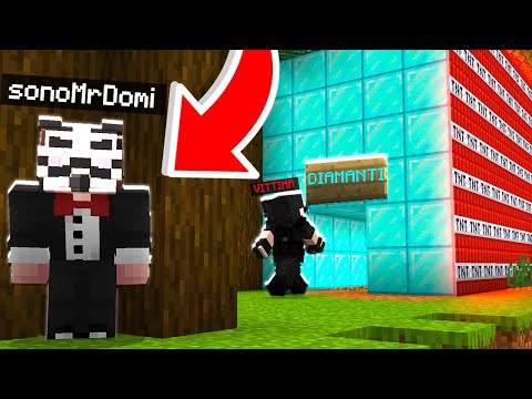 Ho CREATO UNA TRAPPOLA PER I TRUFFATORI Del MIO SERVER Minecraft