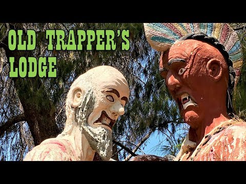 Exploring the Old Trapper's Lodge, Grave and Boot Hill Cemetery