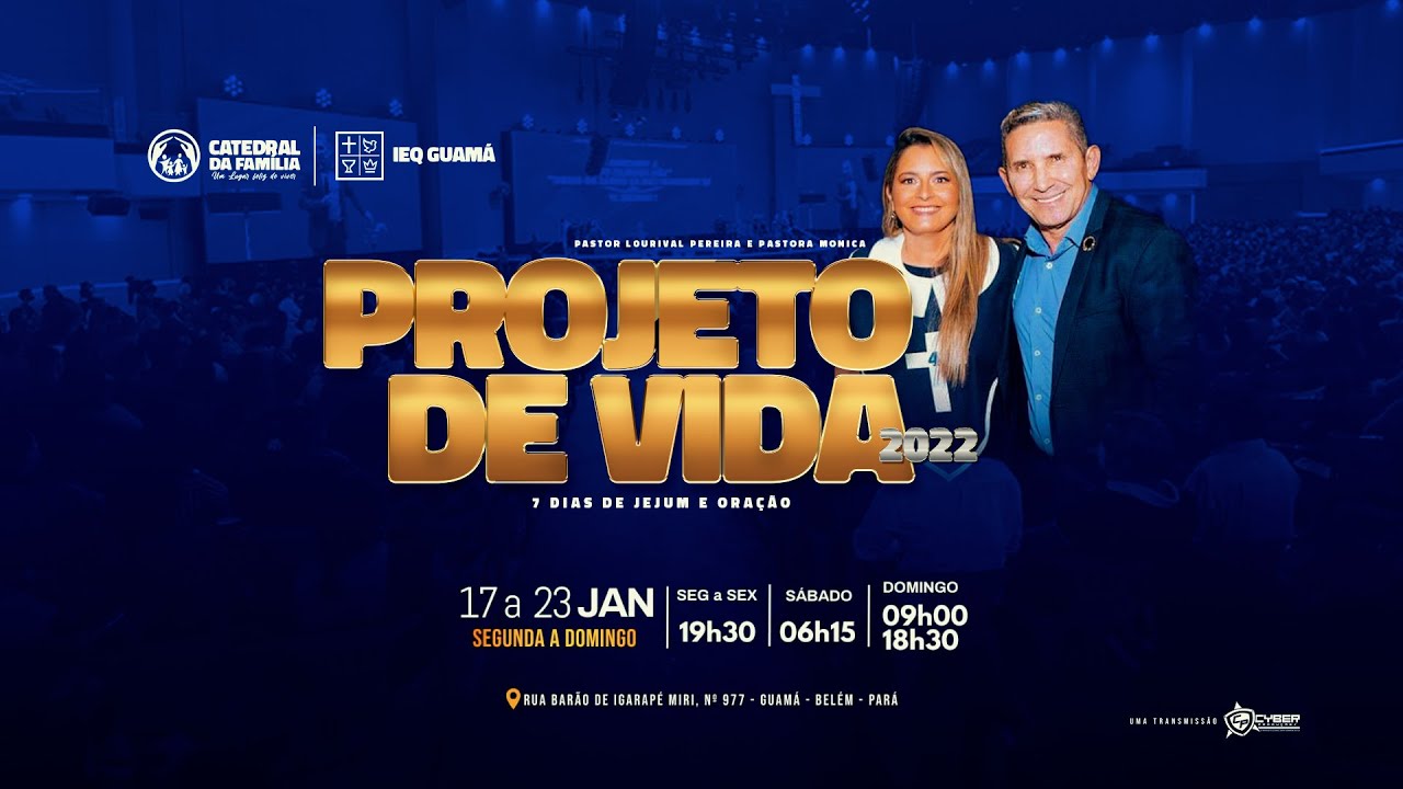 CINCO PRINCÍPIOS PARA ALCANÇAR O CRESCIMENTO / PROJETO DE VIDA #CatedralDafamilia 21.01.22