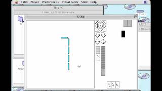 5 Stix (demo version) for the Apple Macintosh