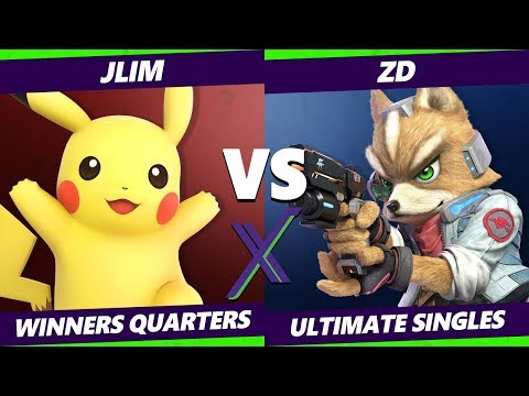 S@X 342 Winners Quarters - JLim (Pikachu) Vs. ZD (Fox) Smash Ultimate - SSBU