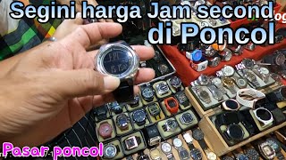 Download lagu Review of second hand watch prices at Poncol Market, Jakarta mp3