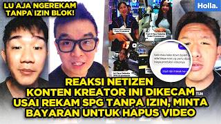 Download lagu REAKSI NETIZEN KONTEN KREATOR INI DIKECAM USAI REKAM SPG TANPA IZIN, MINTA BAYARAN UNTUK HAPUS VIDEO mp3 Download lagu REAKSI NETIZEN KONTEN KREATOR INI DIKECAM USAI REKAM SPG TANPA IZIN, MINTA BAYARAN UNTUK HAPUS VIDEO mp3