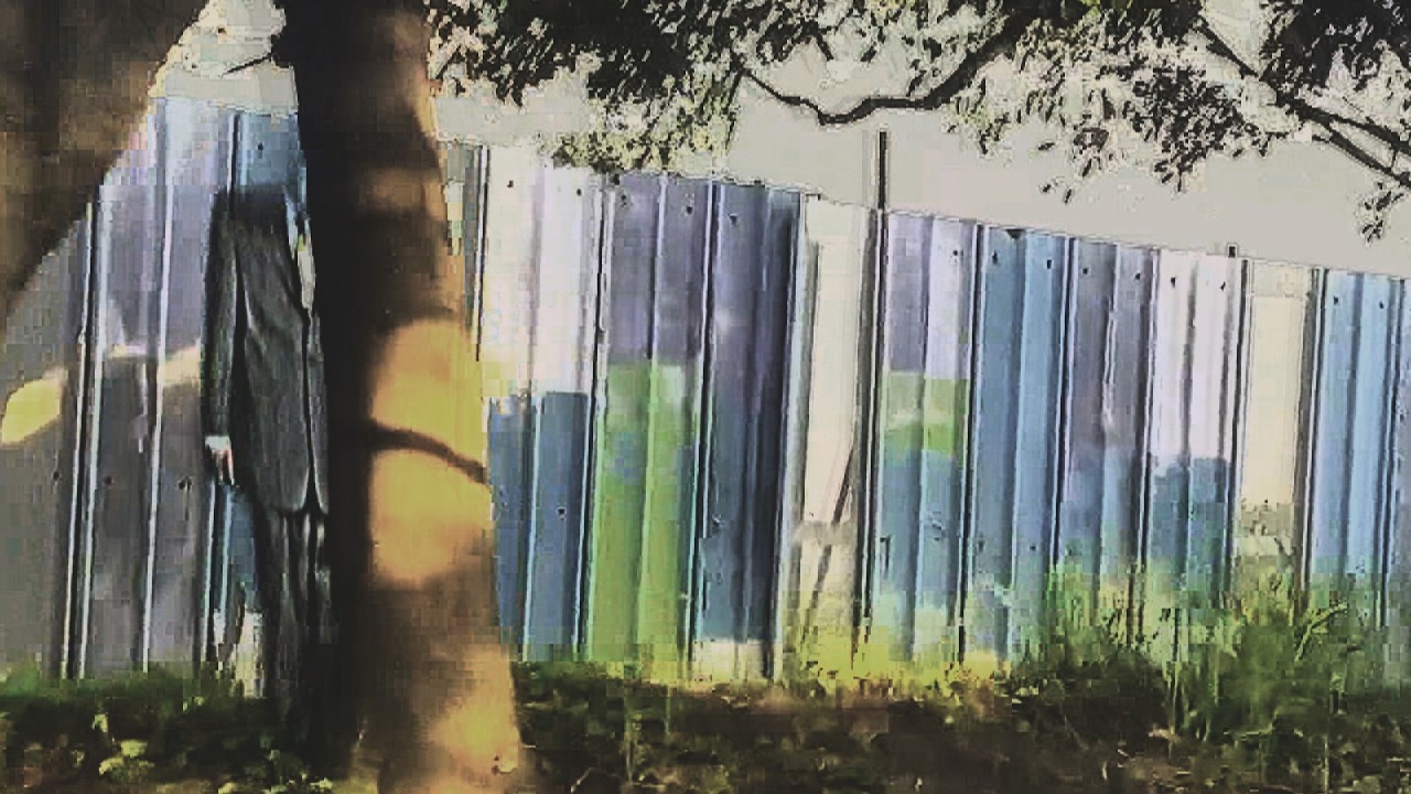 【心霊映像 発見】休憩所の林の陰に心霊が映っちゃった…【禁忌】665