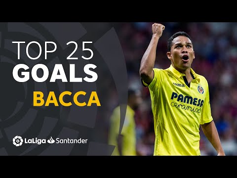 TOP 25 GOALS Carlos Bacca in LaLiga Santander