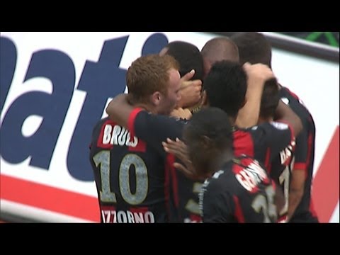 But Timothée KOLODZIEJCZAK (18') - OGC Nice - Montpellier Hérault SC (2-2 - 2013/2014